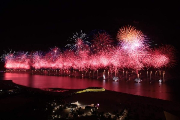 Las mejores fotos de los festejos del Año Nuevo en todo el mundo