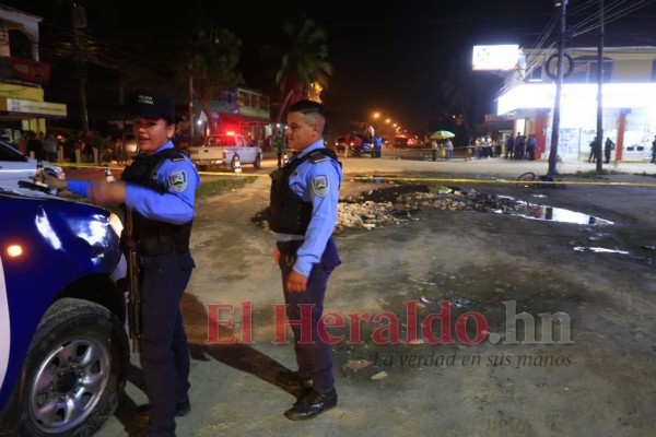 FOTOS: La escena del crimen en la 27 calle de SPS tras violento tiroteo