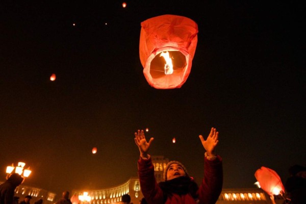 Las mejores fotos de los festejos del Año Nuevo en todo el mundo