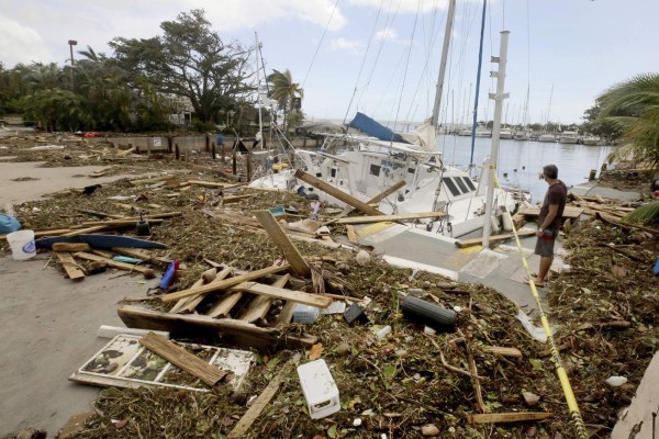 Las imágenes más impactantes de Irma a su paso por el Caribe y la Florida