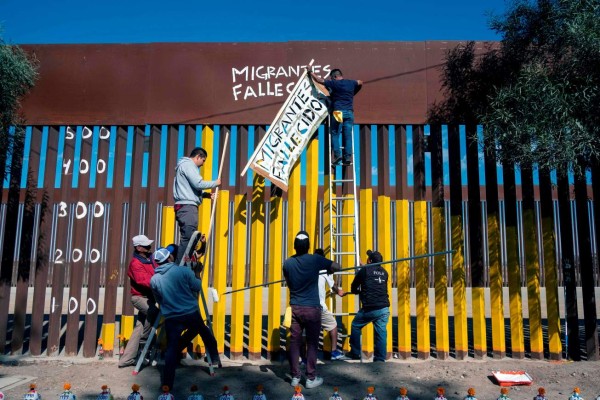 México: Un homenaje a los migrantes en el Día de los Muertos (FOTOS)