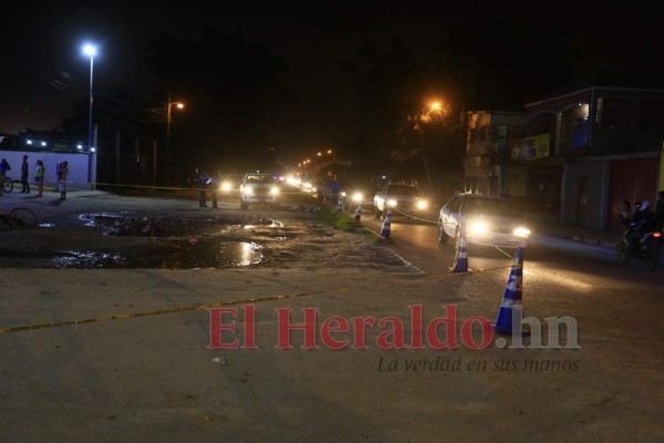 FOTOS: La escena del crimen en la 27 calle de SPS tras violento tiroteo