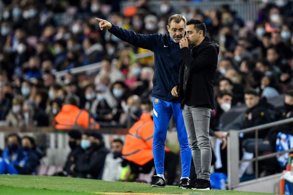 Así vivió el primer triunfo Xavi Hernández en su debut con el Barcelona