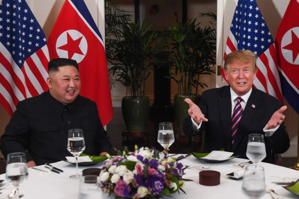 La cumbre de Donald Trump y Kim Jong Un en fotos