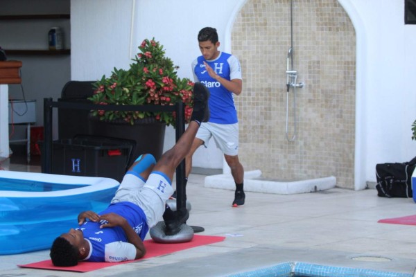 Selección Sub-23 de Honduras entrenó en sede del Atlas previo al juego ante EEUU