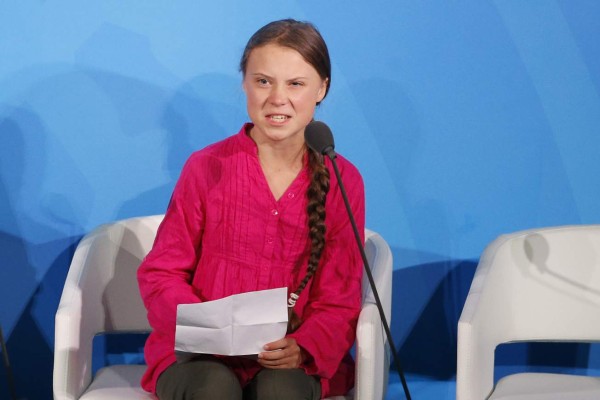 FOTOS: Las frases más destacadas de Greta Thunberg en la ONU.