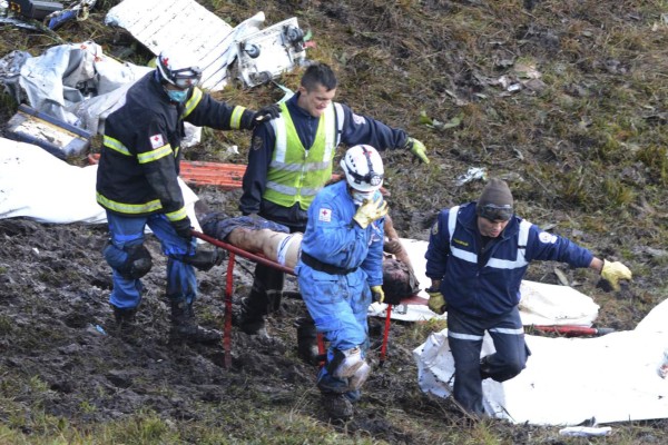 FOTOS: Las escenas no antes vistas de la tragedia Chapecoense