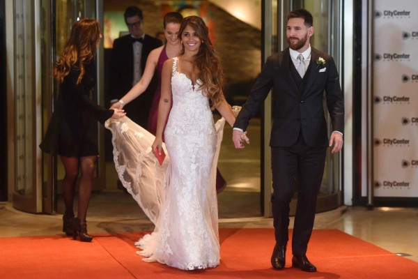 Boda Messi y Antonella: La gran entrada de los novios