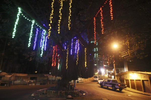 El espíritu de la Navidad ilumina Tegucigalpa