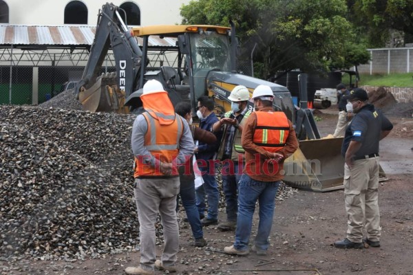 FOTOS: Así fue la inspección de la Atic en predios donde instalarán hospital móvil