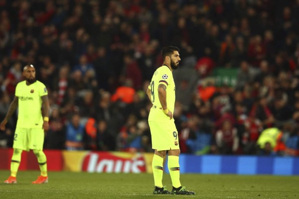 FOTOS: La tristeza en el rostro de los jugadores del Barcelona tras ser humillados por el Liverpool en Champions League