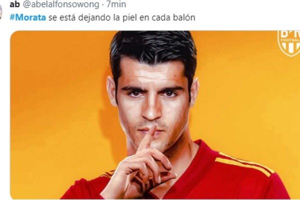 Memes no perdonan a Morata y España tras eliminación ante Italia