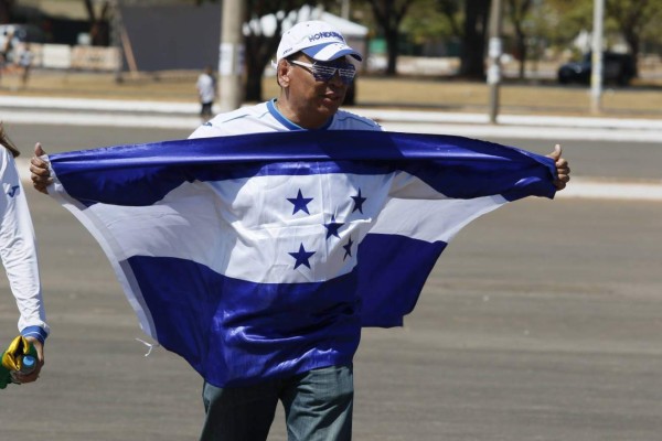 Honduras vs Argentina: así es el ambiente a las afueras del Mané Garrincha