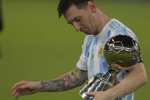 ¡Histórico! Así celebró Messi su primer título con Argentina tras ganar la Copa América