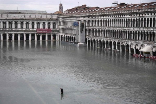 Las fotos más impactantes de las inundaciones en Venecia