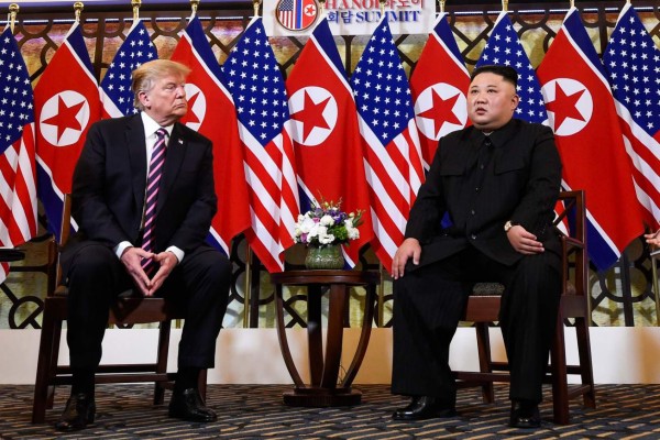 La cumbre de Donald Trump y Kim Jong Un en fotos