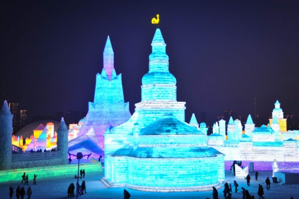 Las espectaculares imágenes del Festival Internacional de Hielo en China (GALERÍA)