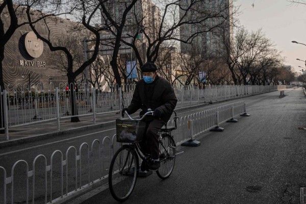 Como 'ciudad fantasma': Pekín queda desolada por el coronavirus