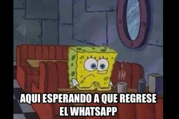 Los memes tras la caída mundial de WhatsApp