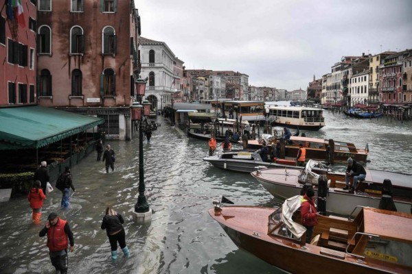 Las fotos más impactantes de las inundaciones en Venecia