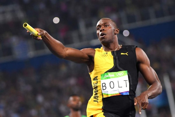 Imágenes de Usain Bolt en su última competencia en los Juegos Olímpicos de Rio 2016