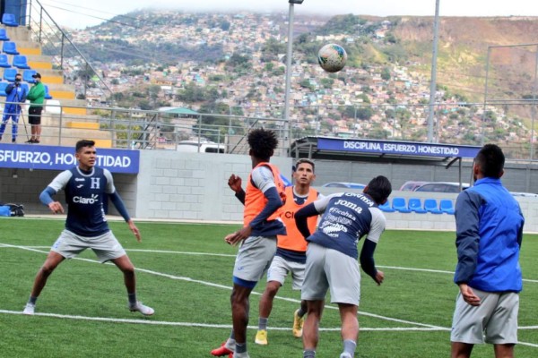 Selección de Honduras Sub-23 se prepara para amistoso en Costa Rica (FOTOS)