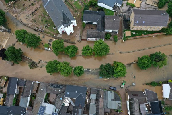 Impactantes imágenes de las catastróficas inundaciones en Alemania