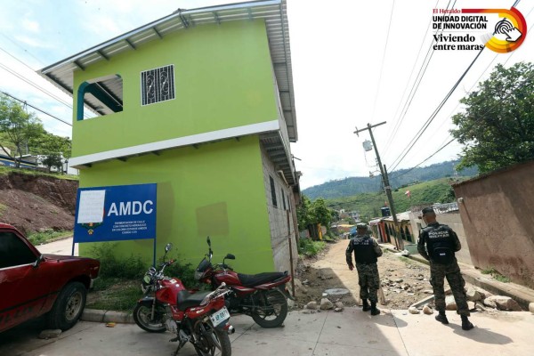 FOTOS: Ingresamos a las casas invadidas por la pandilla 18 en la capital de Honduras