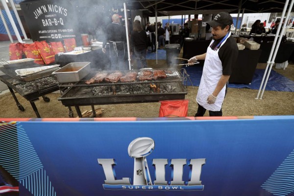 ¡Locura en Estados Unidos! Así se vive el ambiente previo al Super Bowl 53 (FOTOS)