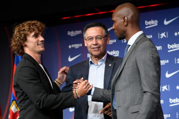 FOTOS: La imparable sonrisa de Antoine Griezmann al pisar suelo azulgrana