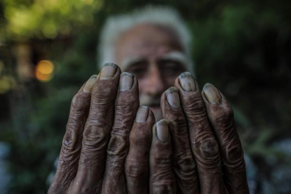 FOTOS: Artista ermitaño esculpe rocas en una montaña de Nicaragua