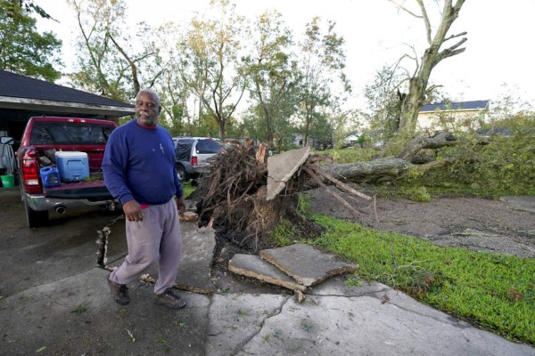 Los efectos devastadores de la tormenta tropical Delta en EEUU