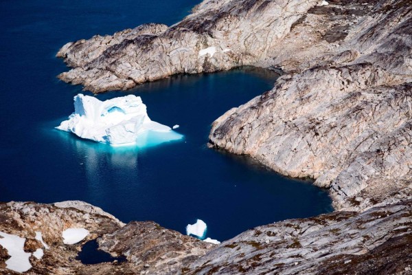 Las fotos que muestran el derretimiento de glaciares y hielo marino