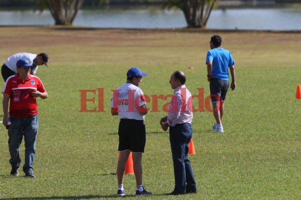 FOTOS: Así fue el primer día de entrenamiento de Olimpia bajo el mando de Nahun Espinoza