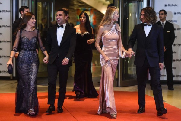 Boda Lio Messi y Antonella : Invitados posan en la alfombra roja