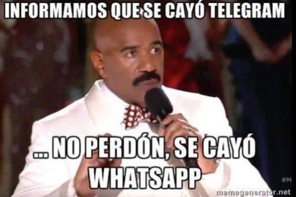 Los memes tras la caída mundial de WhatsApp