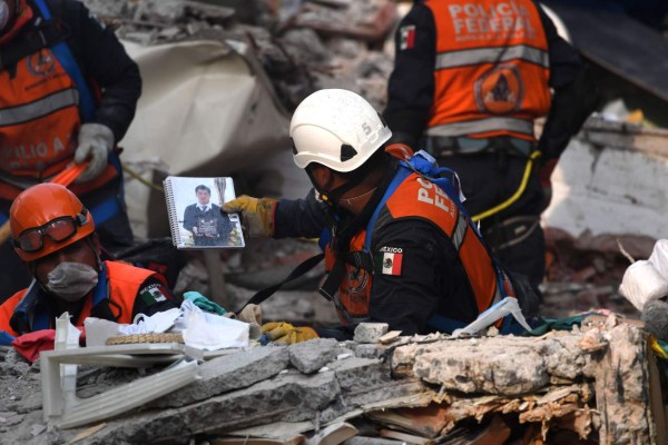 Las imágenes que no vio tras el terremoto de 7.1 en México