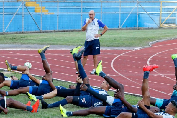 FOTOS: El entrenamiento de la Selección de Honduras a seis días del amistoso contra Ecuador