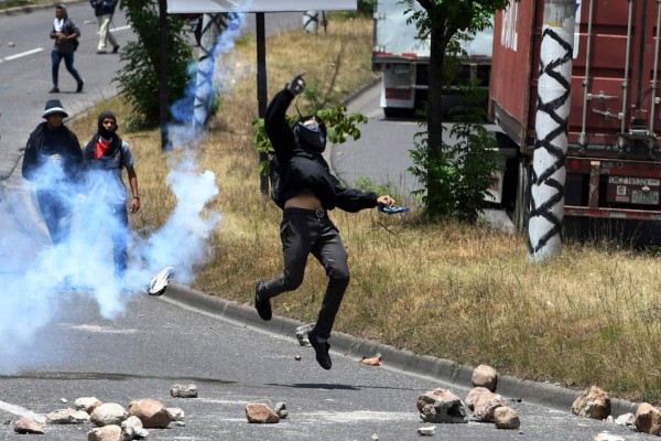 Las imágenes más impactantes de las violentas protestas en Honduras