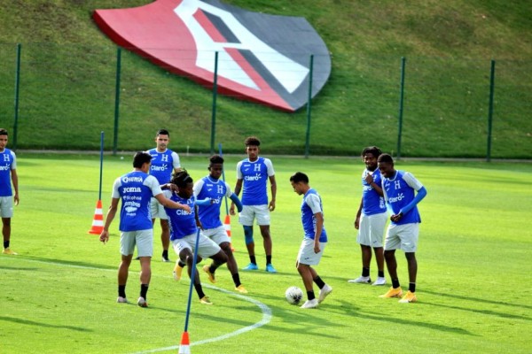 Selección Sub-23 de Honduras entrenó en sede del Atlas previo al juego ante EEUU