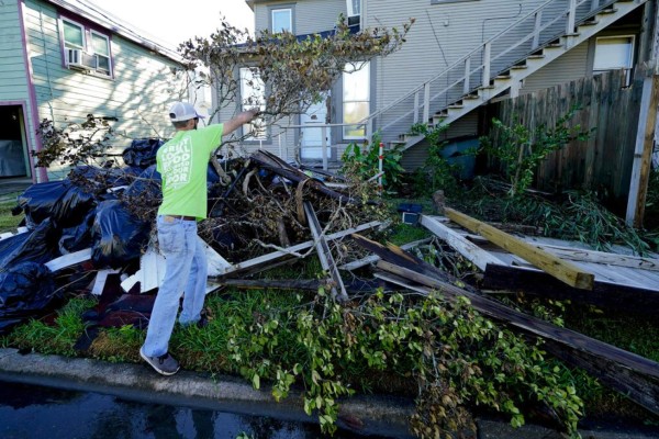 Los efectos devastadores de la tormenta tropical Delta en EEUU