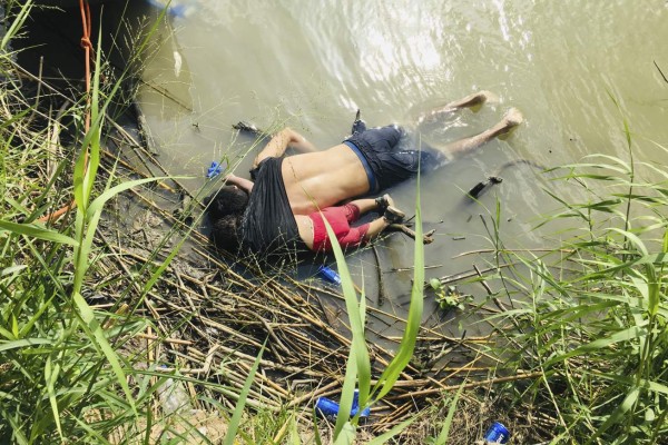 FOTOS: Dramática y dolorosa historia del migrante salvadoreño ahogado junto a su hija en el río Bravo