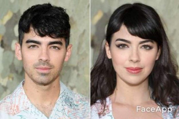 FOTOS: Así lucen los famosos al 'cambiar de sexo' con FaceApp