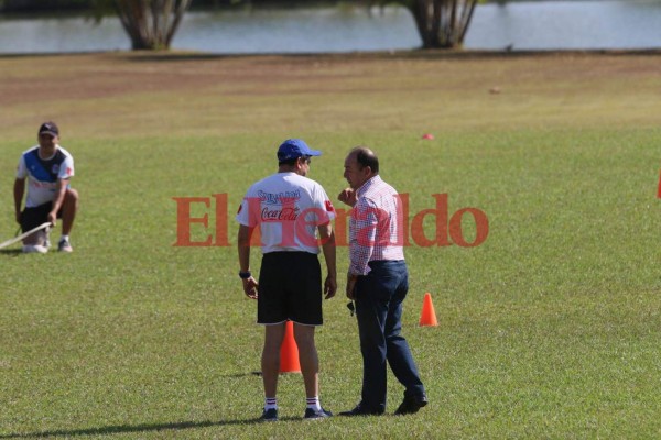 FOTOS: Así fue el primer día de entrenamiento de Olimpia bajo el mando de Nahun Espinoza