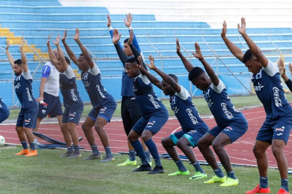 FOTOS: El entrenamiento de la Selección de Honduras a seis días del amistoso contra Ecuador