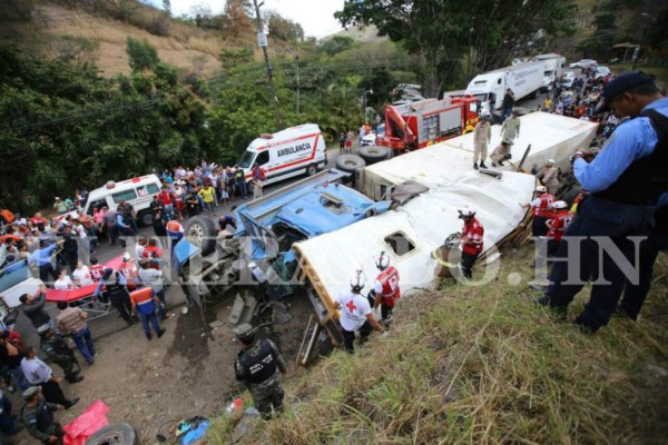 Los accidentes de tránsito más impactantes del 2017