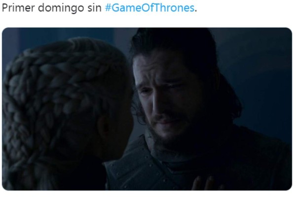 Los mejores memes del primer domingo sin Game Of Thrones