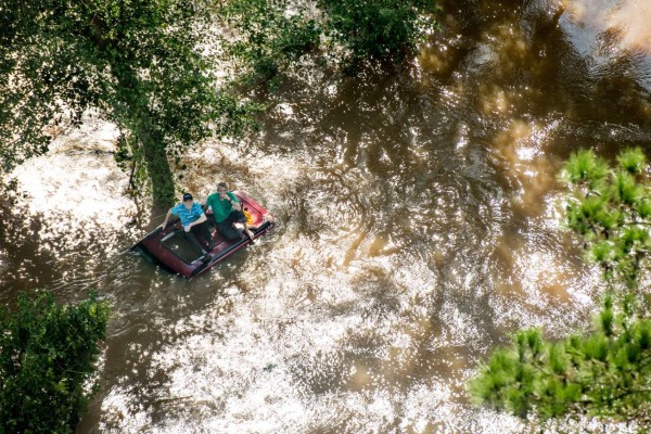 Las imágenes que muestran el desastre dejado por huracán Florence en las Carolinas