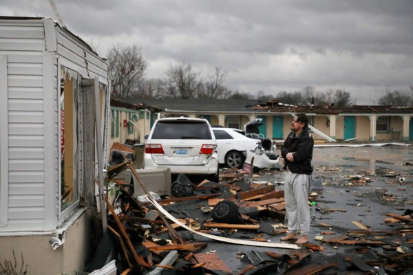 Impresionantes imágenes de la tragedia de los tornados en Estados Unidos