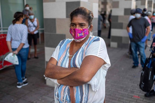 FOTOS: La angustia de estar embarazada en tiempos del coronavirus  